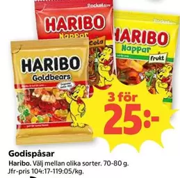 Haribo - Godispåsar