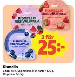Coop - Rismellis Riisivälipalat