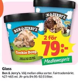 Ben & Jerry's - Glass