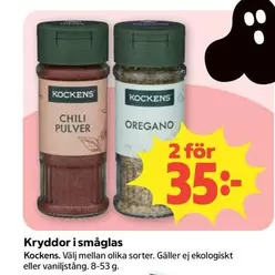 Kockens - Kryddor