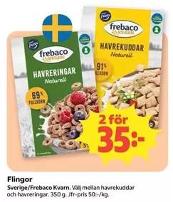 Frebaco - Havrekuddar & Havreringar