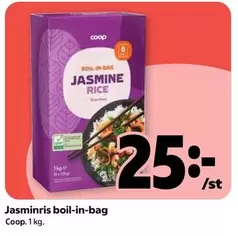 Coop - Jasmine Rice Boil-in-bag