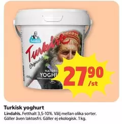 Lindahls - Turkiskt yoghurt