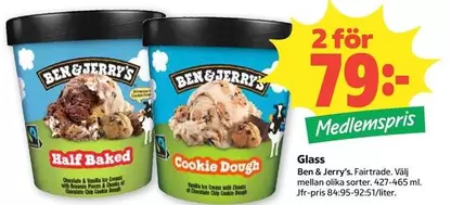 Ben & Jerry's - Glass