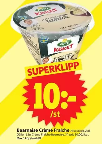 Arla - Bearnaise Crème Fraiche