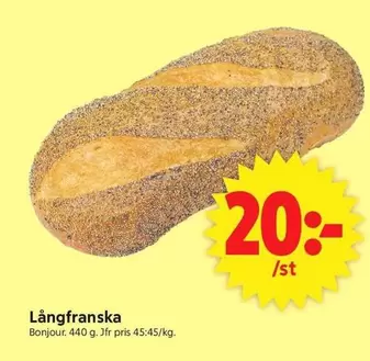 Bonjour - Långfranska