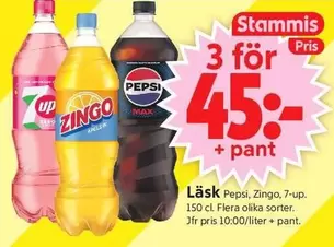 Pepsi - , Zingo, 7-up