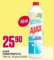 Ajax - FÖNSTERPUTS