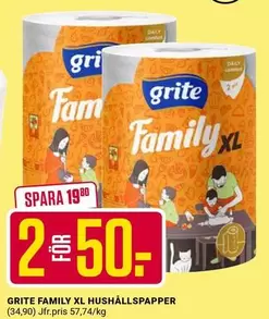 Family XL Hushållspapper