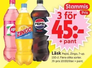 Pepsi - , Zingo, 7-up