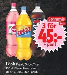Pepsi - , Zingo, 7-up