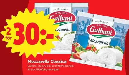Galbani - Mozzarella Classica