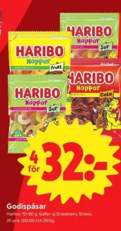 Haribo - Godispåsar