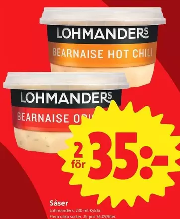 Lohmanders - Bearnaise Hot Chili