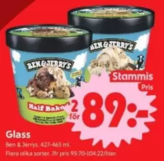 Ben & Jerry's - Glass