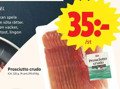 Prosciutto crudo