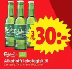 Carlsberg - Alkoholfri ekologisk öl