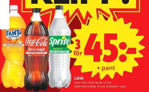 coca-cola - LÄSK