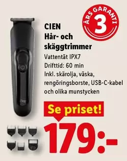 Cien - Hår- och skäggtrimmer