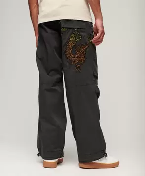 Superdry x Ringspun Utility Road byxor