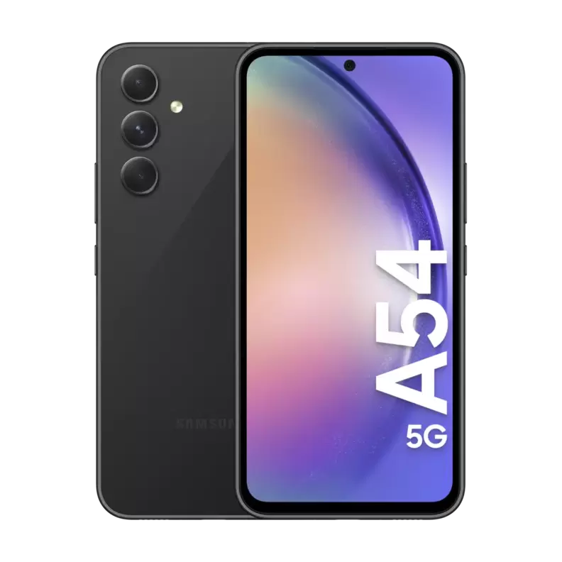 SAMSUNG GALAXY A54 5G 128 GB, SVART