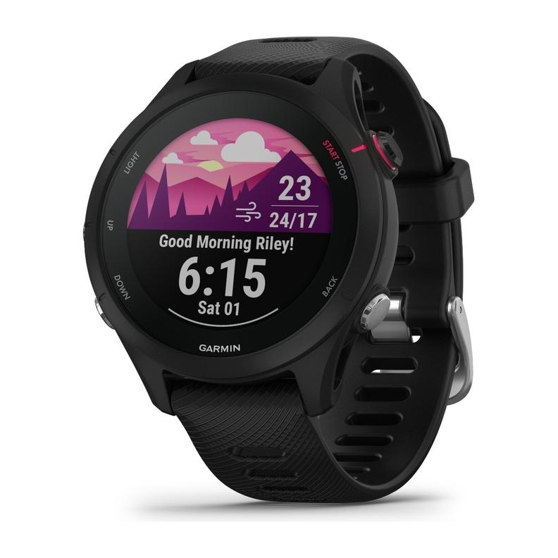 GARMIN FORERUNNER 255S MUSIC LÖPARKLOCKA, SVART