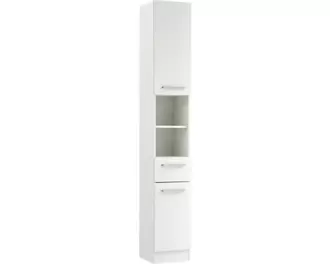 Högskåp PELIPAL Trier bredd 30 cm vitt omonterat 335.013029