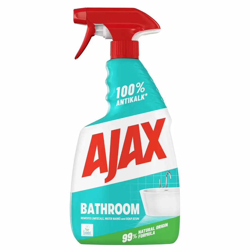 Badrumsrengöring Ajax Badrumsspray