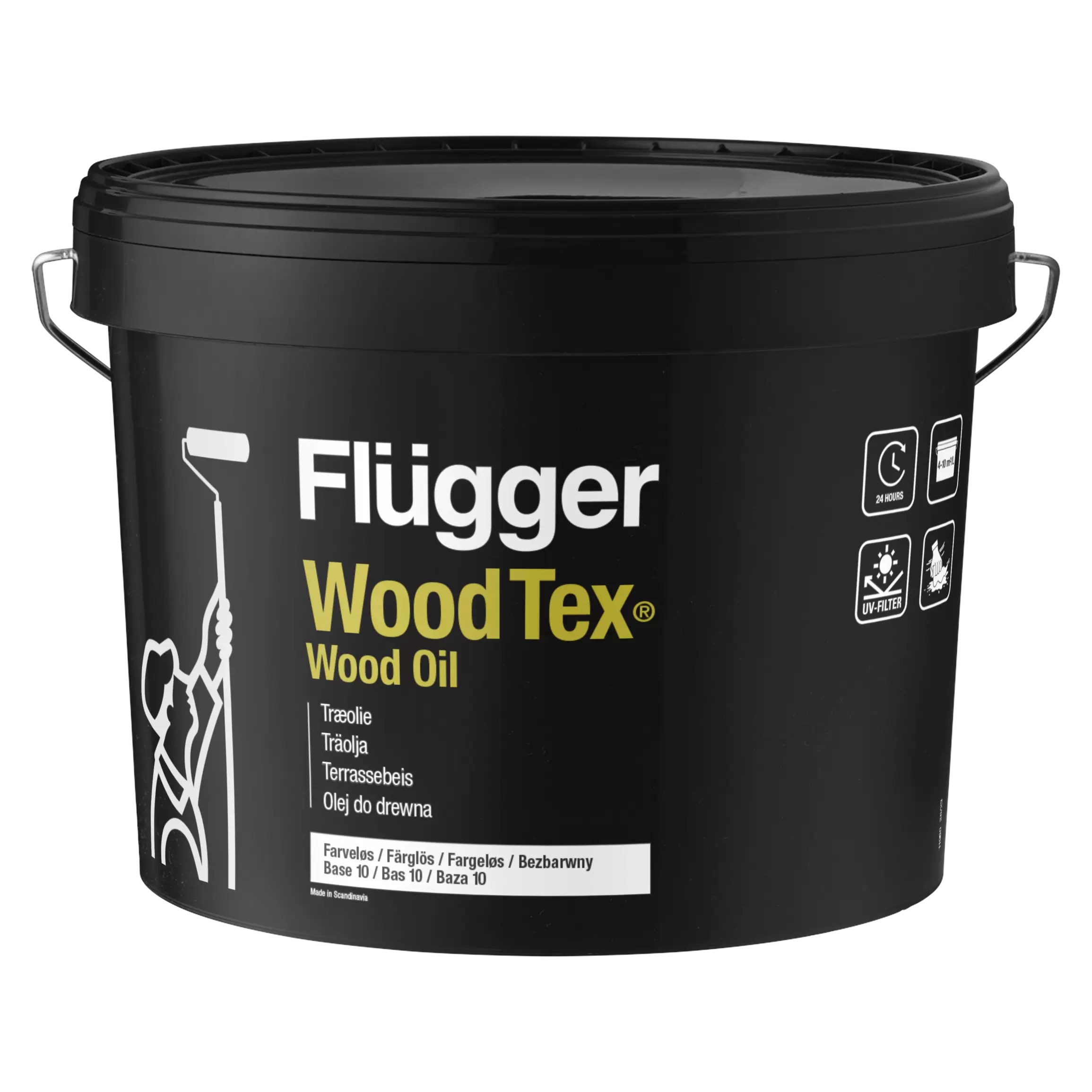 Flügger Wood Tex Wood Oil - Vattenbaserad träolja