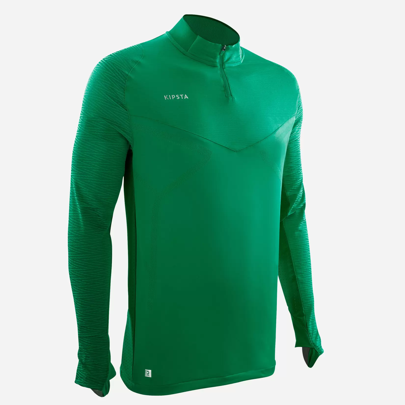 Sweatshirt för fotboll CLR club vuxen grön