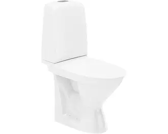 Toalettstol IFÖ Spira 6262 rimfree® mjuksits universallås 4/2L limning 7796166