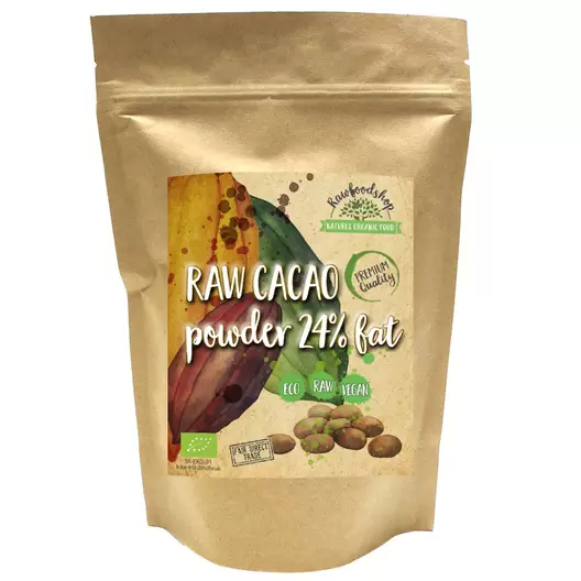 Kakaopulver Raw EKO 500g