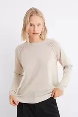 Lurex viscose jumper