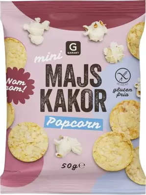 Minimajskakor Popcorn