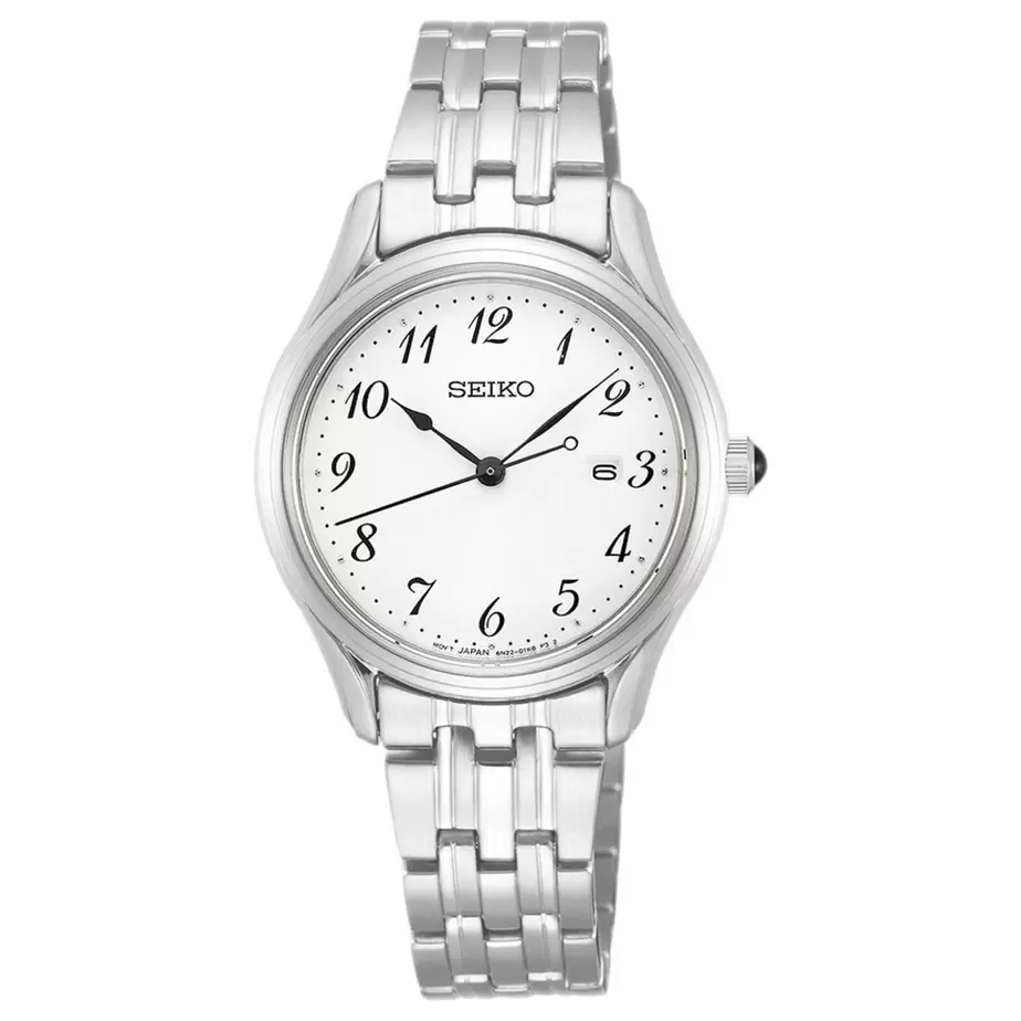 SEIKO LADIES 29MM SAPPHIRE 50M'