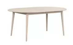 TYLER matbord ovalt 170/210x105 vitpigment ek