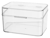 Glasburkar och plastburkar