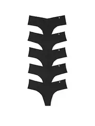 5-Pack No-Show Thong Panties