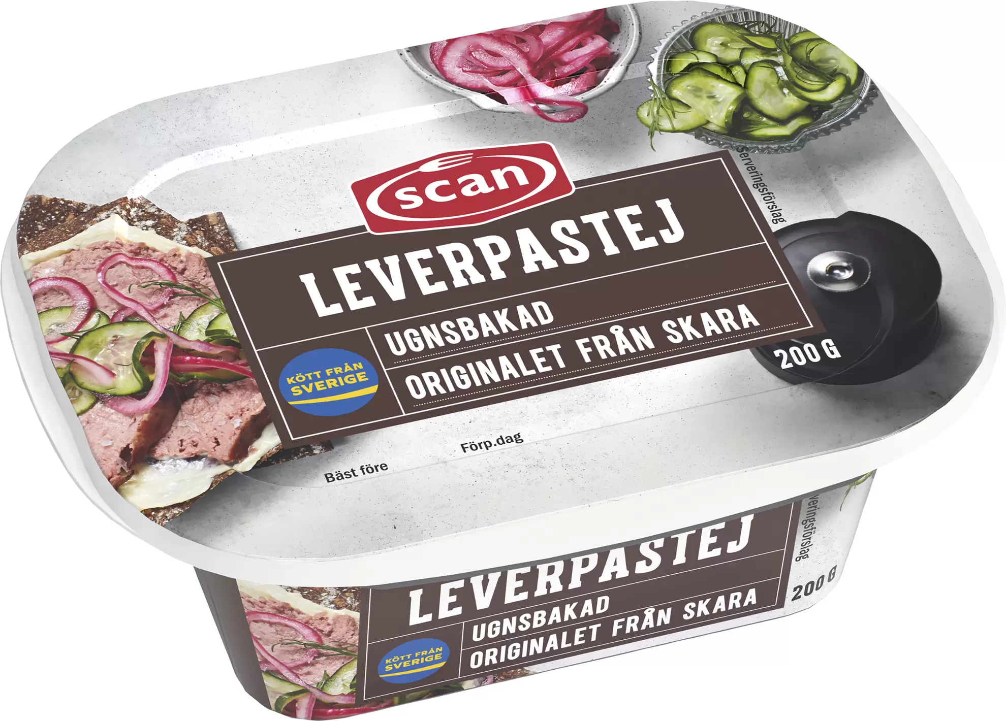 Leverpastej Ugnsbakad