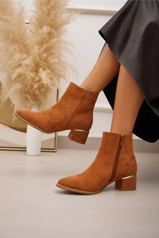 Stövlett Doris camel