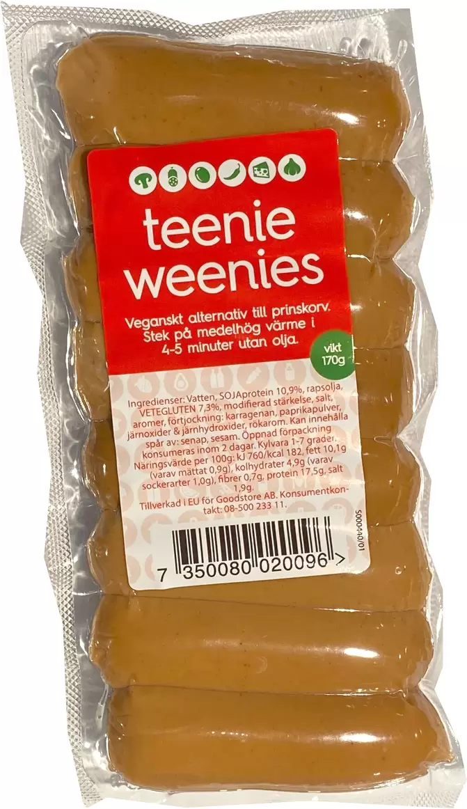 Korv Teenie Weenies 170g
