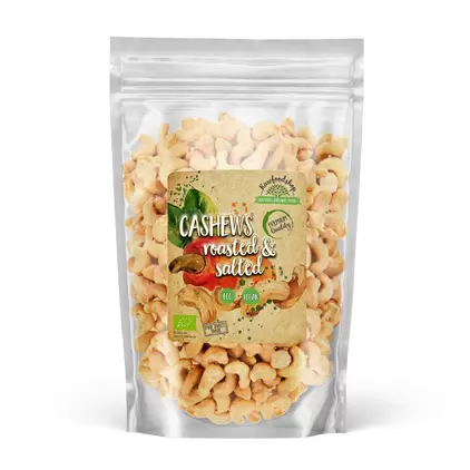 Cashewnötter Rostade & Saltade EKO 1kg