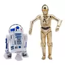 R2-D2 and C-3PO Action Figures with Lights and Sounds, Star Wars