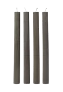 Rillade kronljus 24 cm, 4-pack