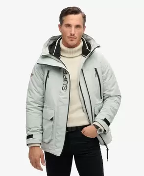 Ultimate SD vindjacka med huva och broderade loggor