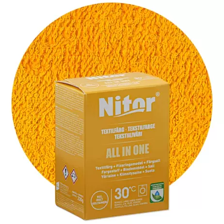 Nitor all-in-one textilfärg