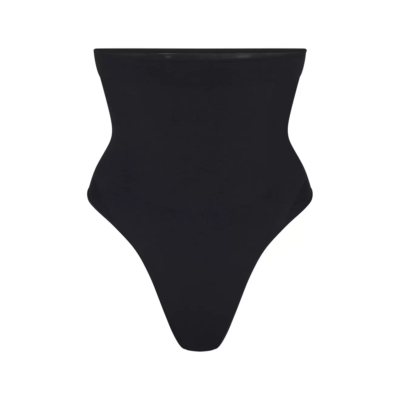 Shapewear trosa seamless sculpt high waist thong onyx