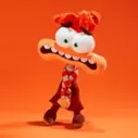 Anxiety Small Soft Toy, Inside Out 2