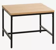 Soffbord TEBSTRUP 60x60 ek/svart