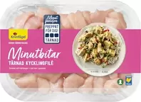 Tärnad Kycklingbröstfilé Minutbitar 550g Kronfågel